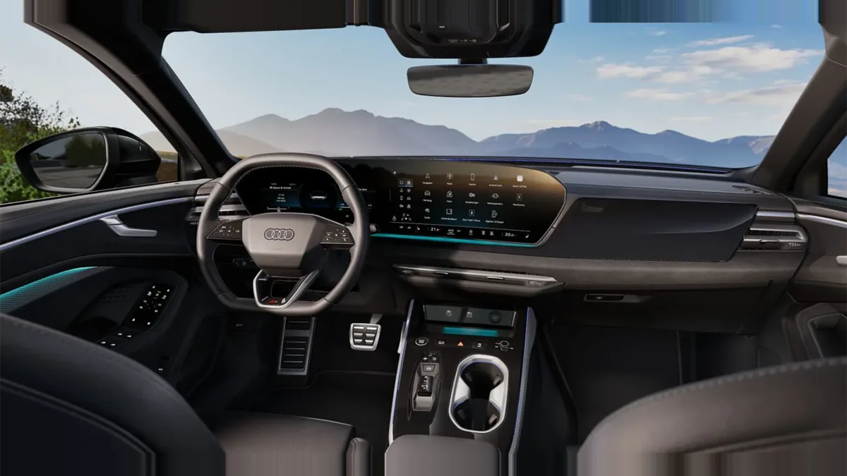 Audi A6 TDI 150kW (204CV) S Tronic Black Line en renting — Delantera