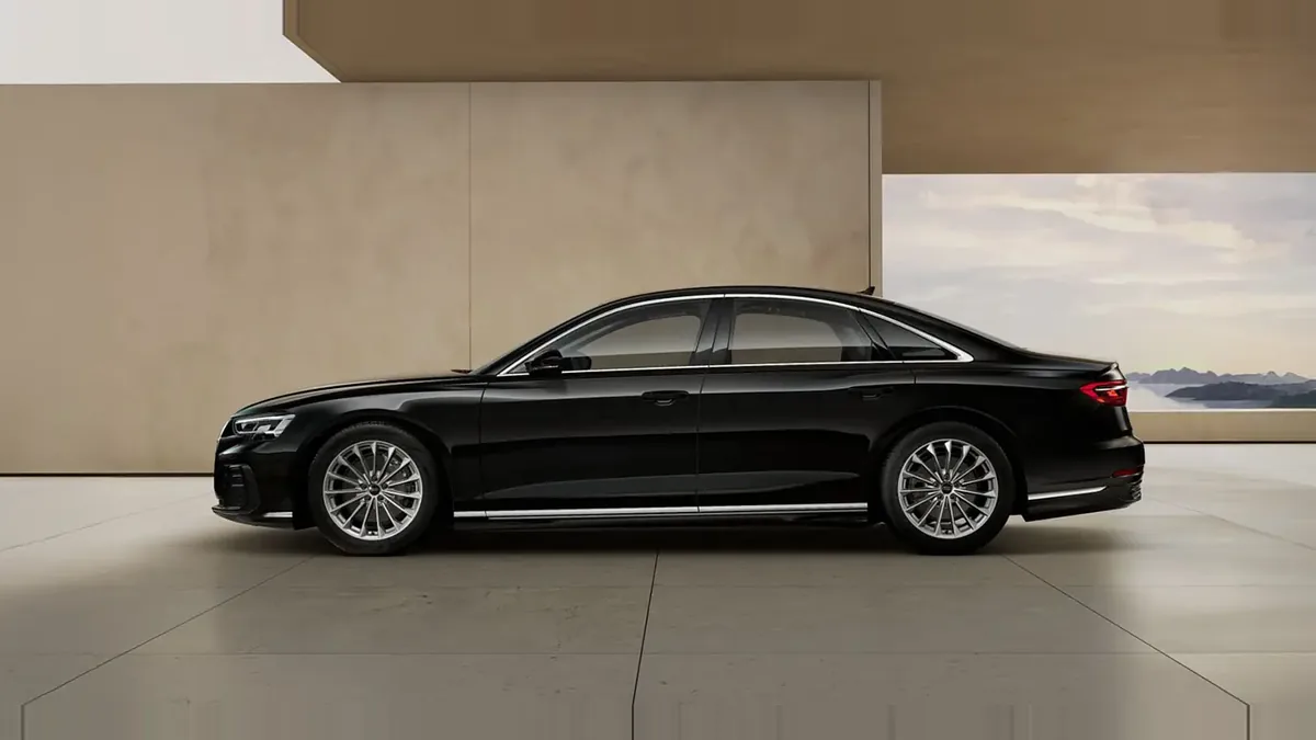 Audi A8 50 TDI 210kW (286CV) Quattro Tiptronic en renting — Lateral