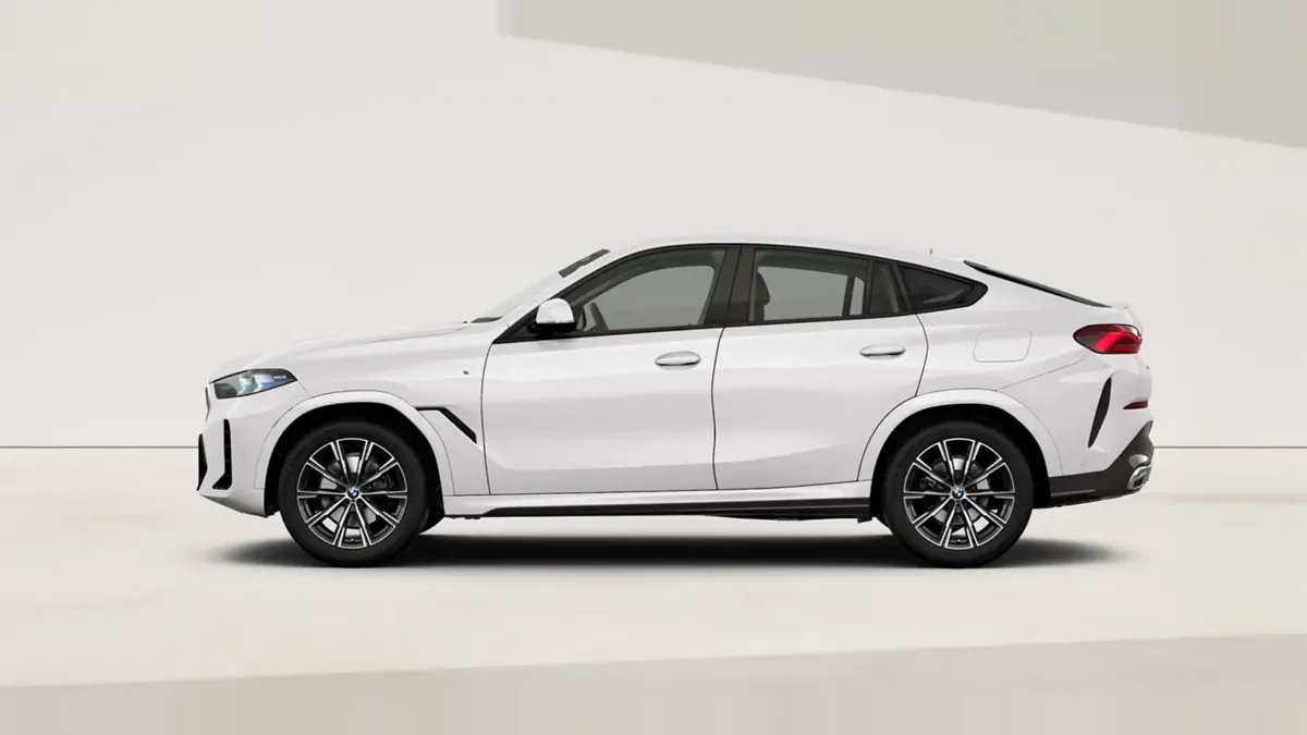 BMW X6 xDrive 40d M Sport en renting — Lateral