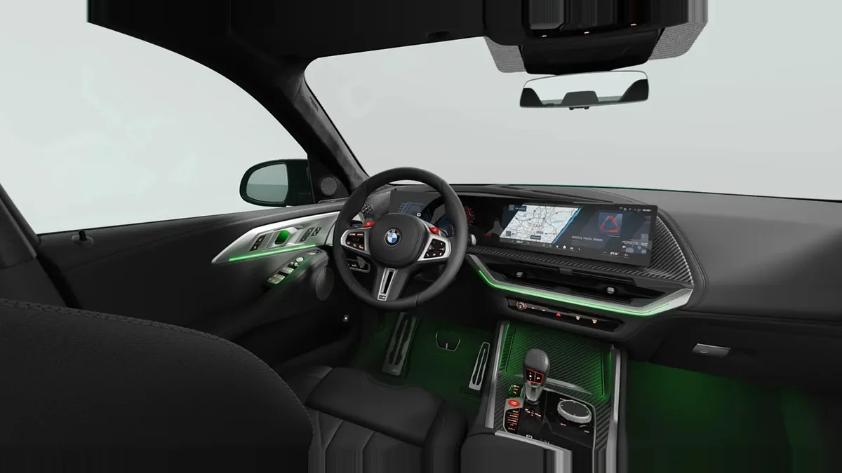BMW XM 50e 350kW en renting — Delantera
