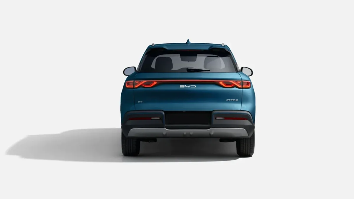 BYD ATTO 2 DM-i Boost en renting — Delantera