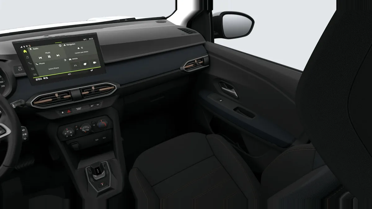 Dacia Sandero Stepway Expression ECO-G 120 AT en renting — Interior