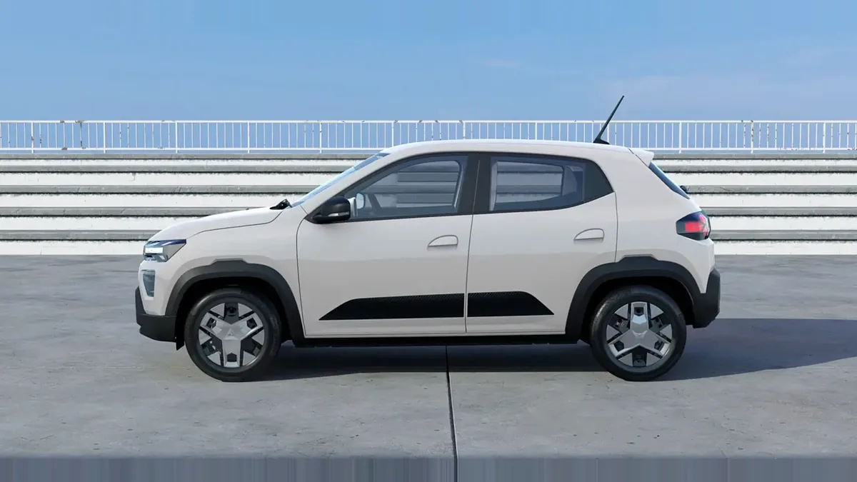 Dacia Spring Expression Electric 33kW (45CV) en renting — Lateral