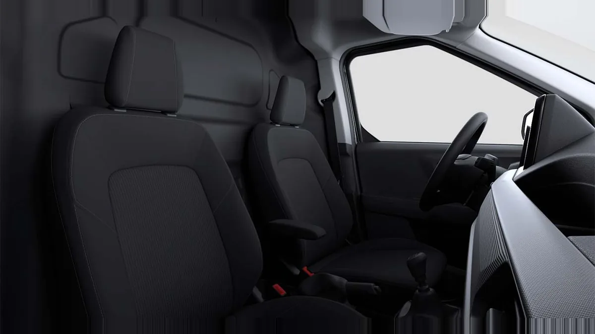 Ford Transit Courier Van 1.5 Ecoblue Trend en renting — Interior