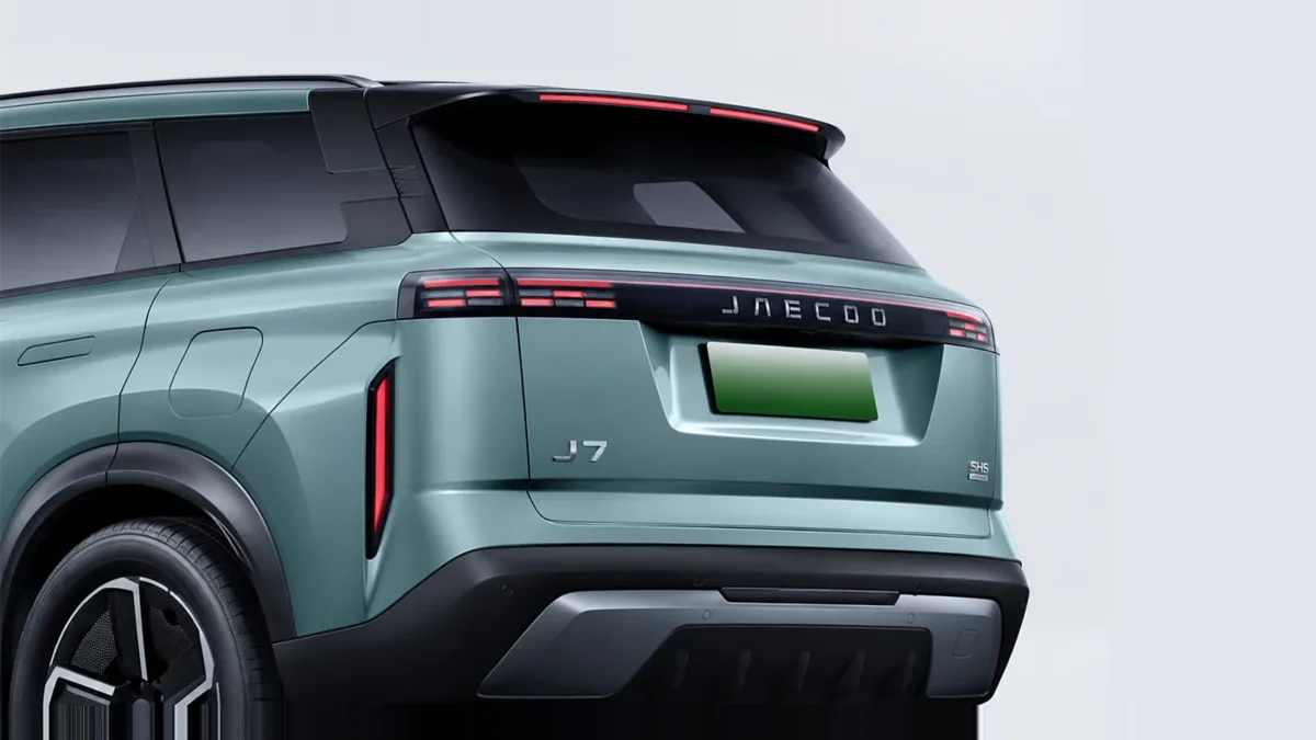Jaecoo 7 PHEV Business 1.5 TGDI 205kW (279CV) FWD en renting — Lateral