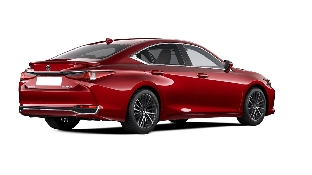 Lexus ES 2.5 300h Premium en renting — Trasera