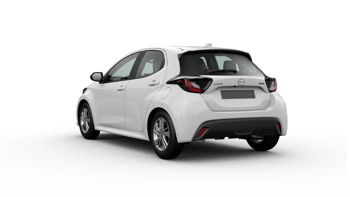 Mazda 2 Hybrid 1.5 85kW 116CV CVT Centre-Line en renting — Trasera