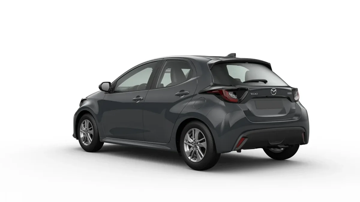 Mazda 2 Hybrid 1.5 85kW 116CV CVT Centre-Line GRY en renting — Trasera