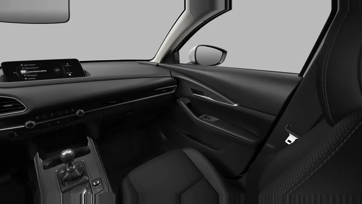 Mazda CX 30 2.5L e-SkyAct G MHEV 103kW Prime-Line en renting — Interior