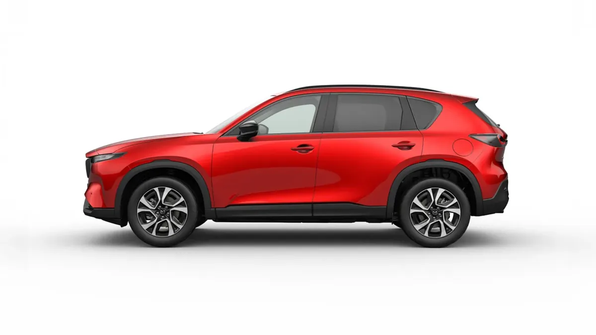 Mazda CX-5 2.5 e-Skyactiv-G MHEV 141cv Centre-Line FWD en renting — Lateral