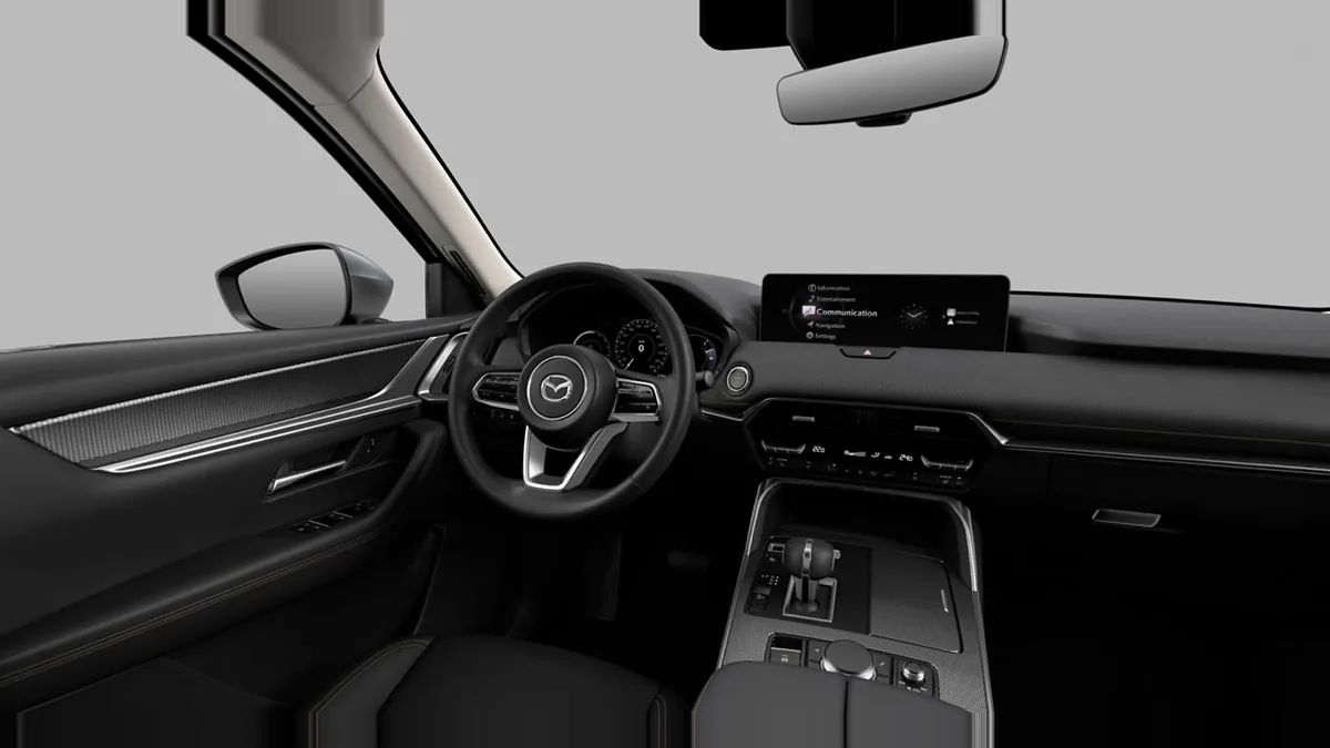 Mazda CX-60 e-Skyactiv D MHEV 147kW RWD 8AT Exclus.-Line en renting — Delantera