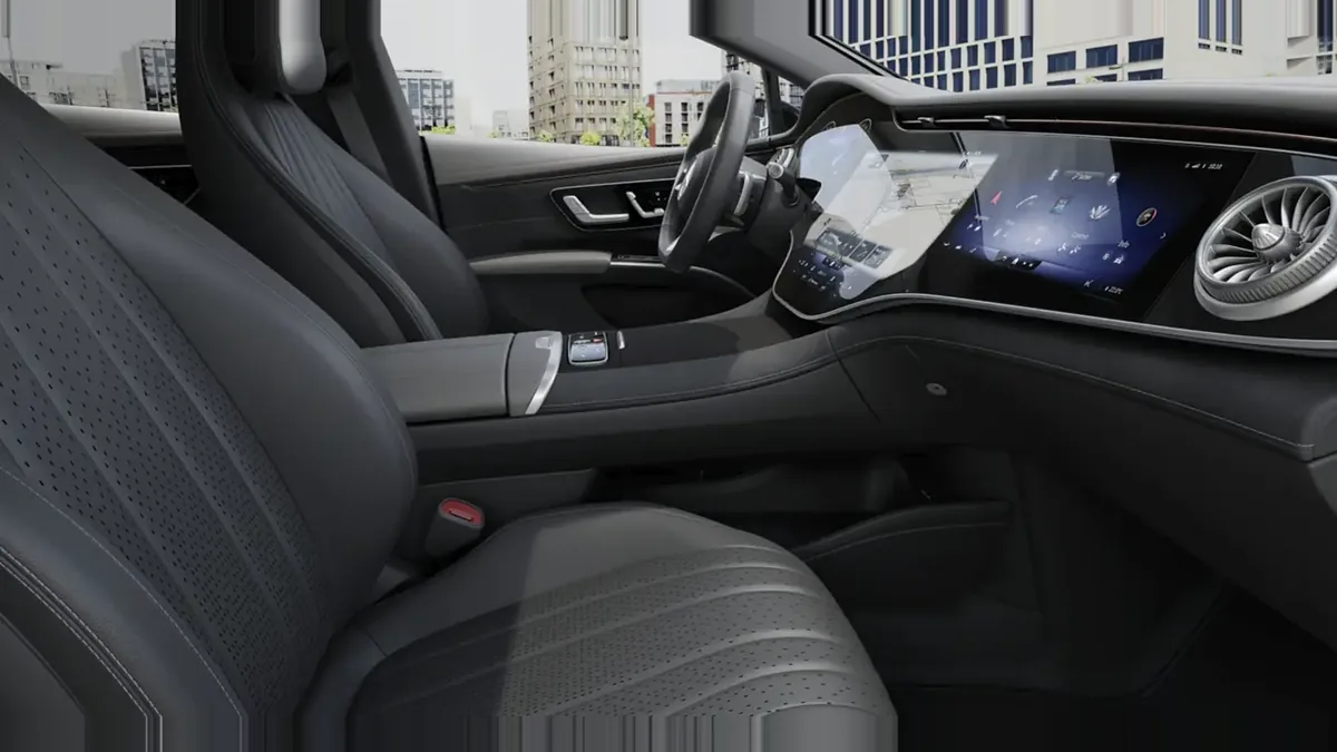 Mercedes-Benz EQS 350 Edition en renting — Interior