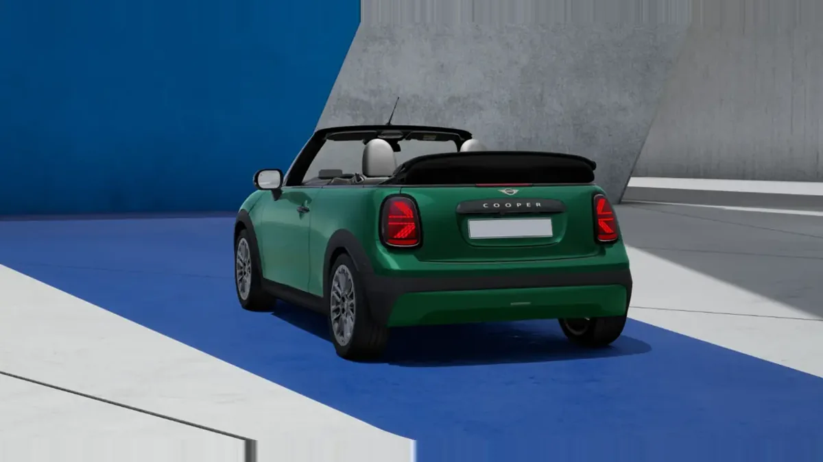 MINI Cooper C Cabrio Classic en renting — Trasera