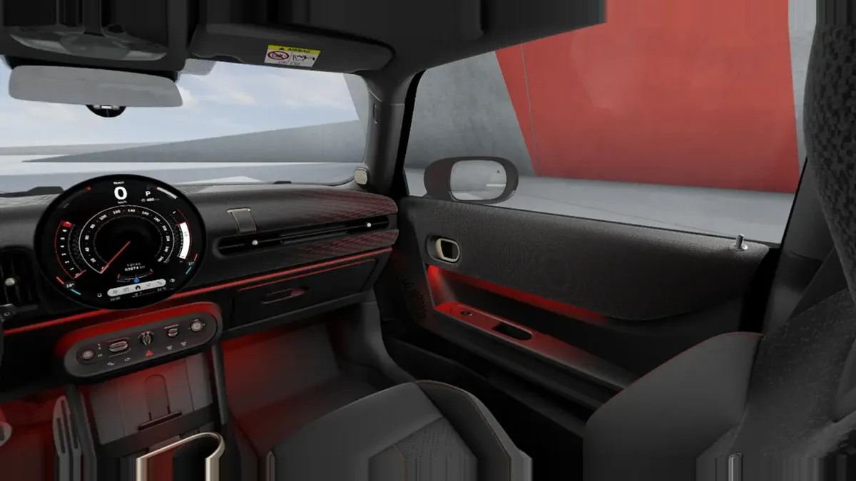 MINI John Cooper Works en renting — Interior