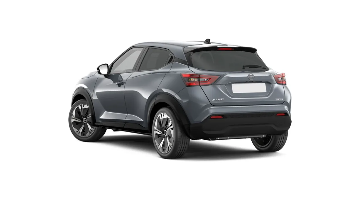Nissan Juke 1.6 Hybrid Nconnecta 145CV Automático en renting — Trasera