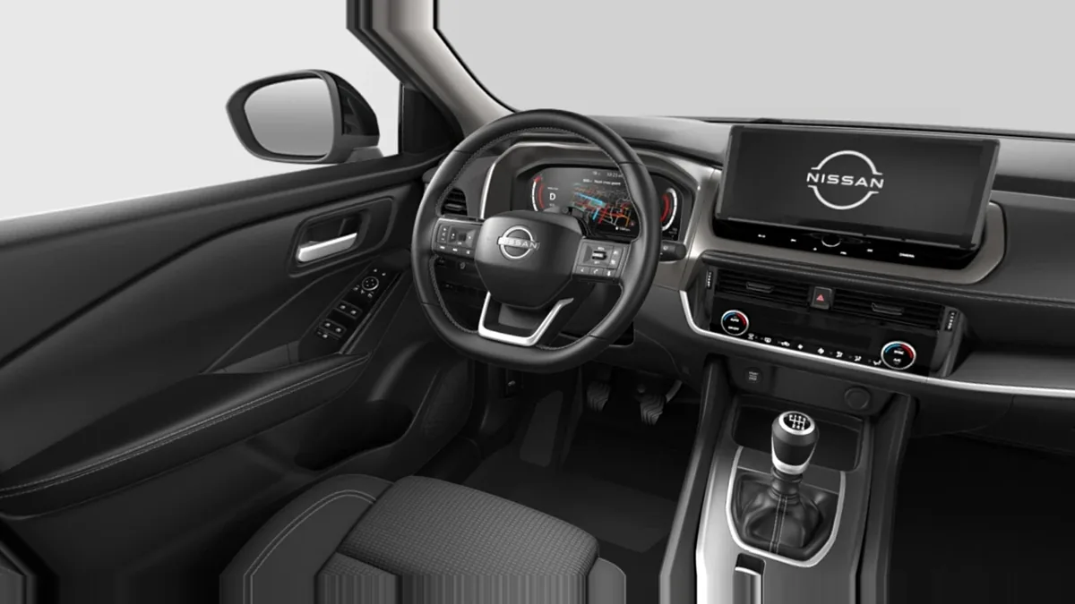 Nissan Qashqai DIG-T 103kW (140CV) MHEV 4x2 Acenta Deep Blue Ocean en renting — Interior