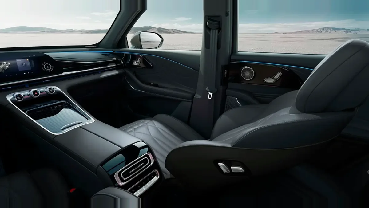 Omoda 9 SHS Premium 1.5 TGDI 3DHT 395kW (537CV) AWD en renting — Interior