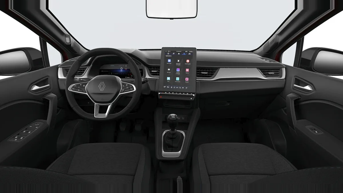 Renault Captur Evolution ECO-G 120CV en renting — Delantera