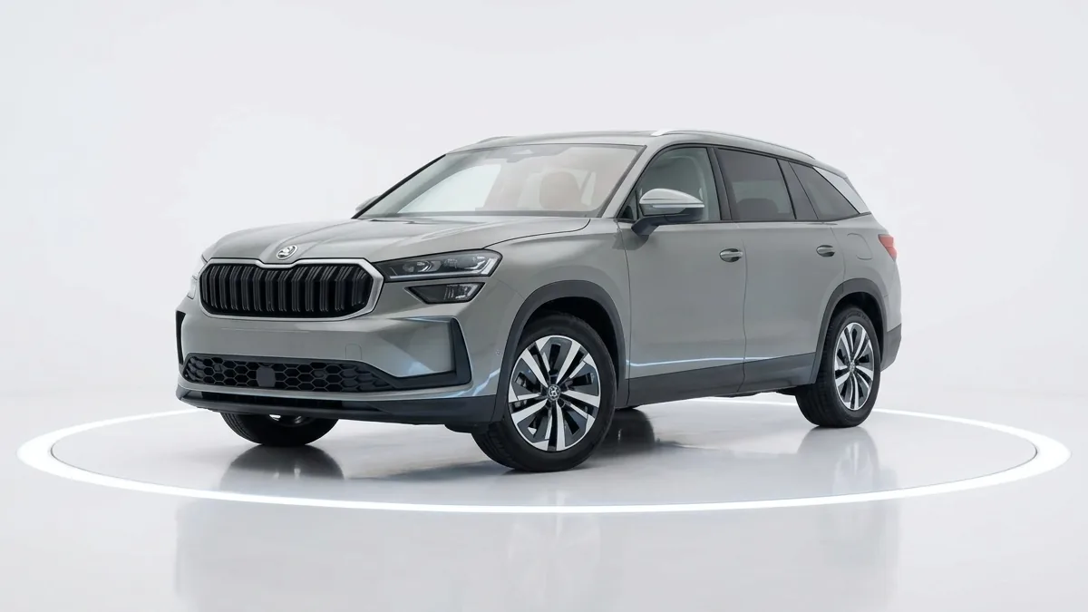 Škoda Kodiaq 2.0 TDI DSG Selection en renting — Lateral
