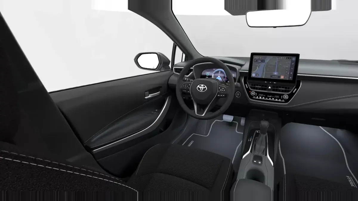 Toyota Corolla 140H Active en renting — Interior