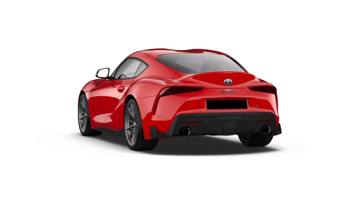 Toyota GR Supra 3.0T 250kW (340CV) Performance AT8 en renting — Trasera